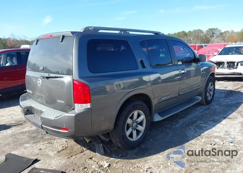 2011 Nissan Armada Sv from USA, damaged, VIN 5N1BA0ND2BN617306